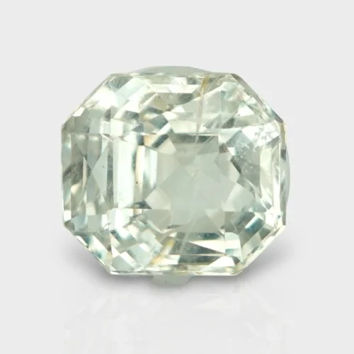 8.52 Cts. Natural White Sapphire (Sri Lanka)