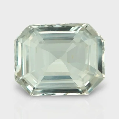 10.15 Cts. Natural White Sapphire (Sri Lanka)