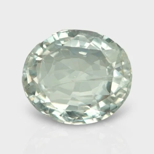 8.43 Cts. Natural White Sapphire (Sri Lanka)