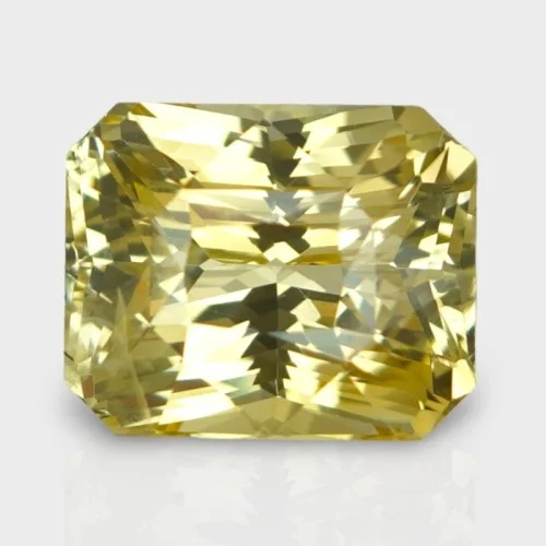 10.01 Cts. Natural Yellow Sapphire (Sri Lanka)