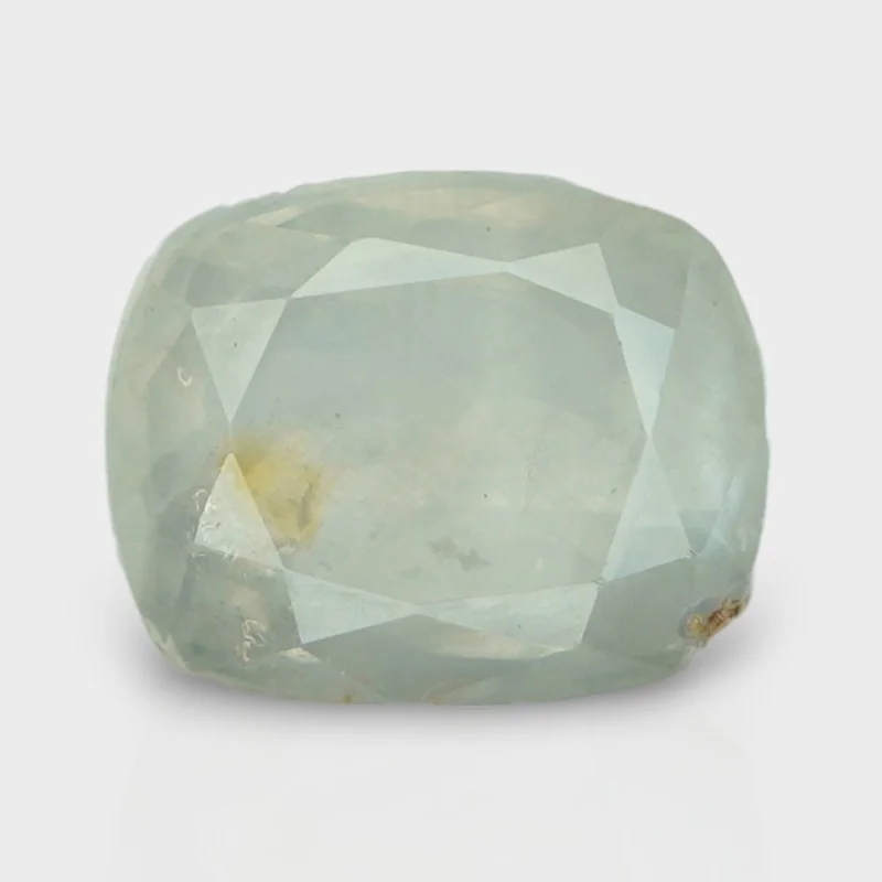 4.85 Cts. Natural Yellow Sapphire Faceted Cushion Loose Gemstone