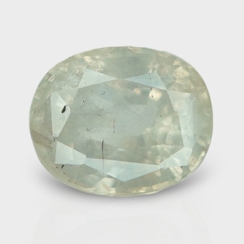 4.32 Cts. Natural Yellow Sapphire Faceted Oval Loose Gemstone