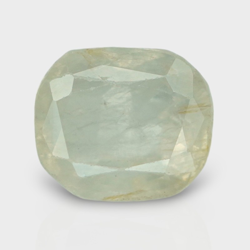 4.9 Cts. Natural Yellow Sapphire Faceted Cushion Loose Gemstone