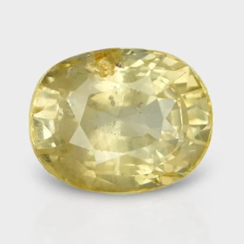 4.92 Cts. Natural Yellow Sapphire (Sri Lanka)