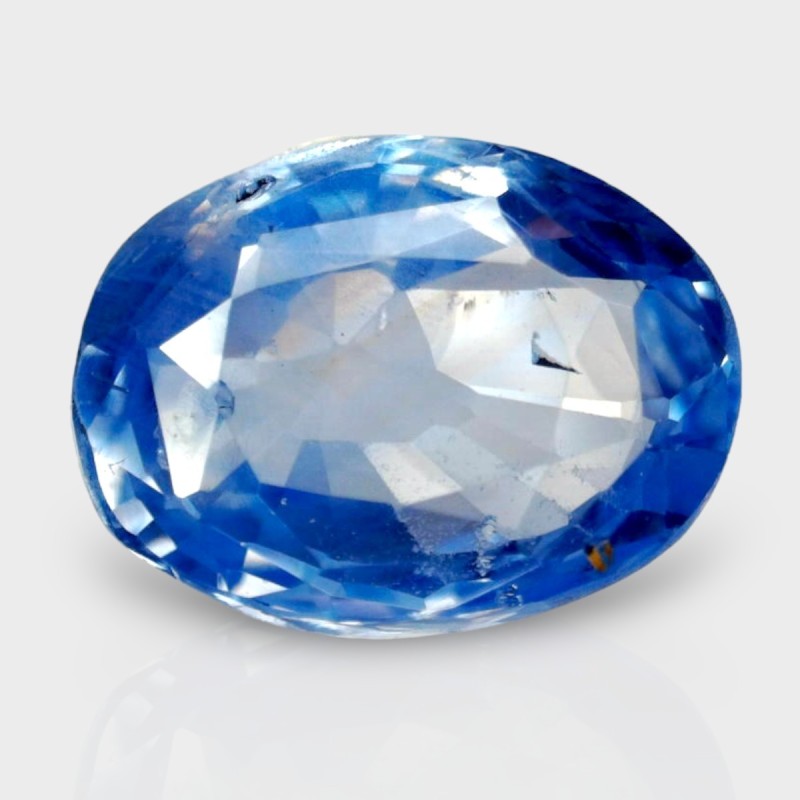 4.01 Cts. Natural Blue Sapphire Faceted Oval Loose Gemstone